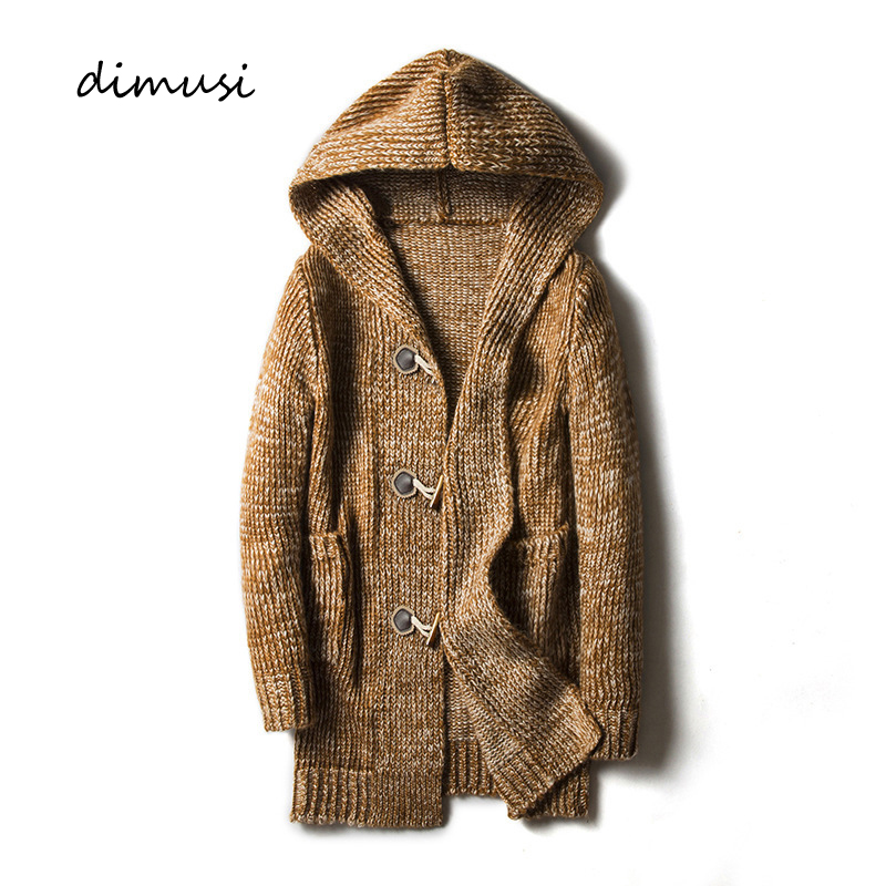Winter Clothing Men Style - DIMUSI зимние мужские свитера модные мужские