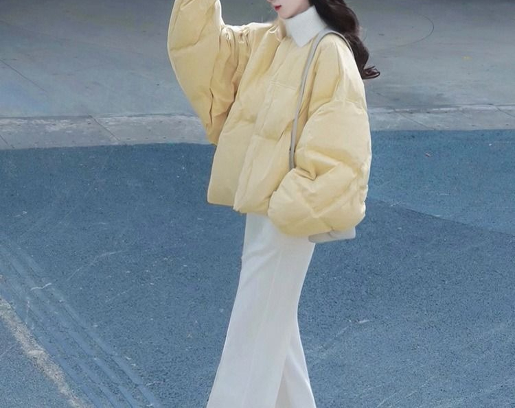 Winter Clothing Looks - Зимняя новая высококачественная супер красивая желтая