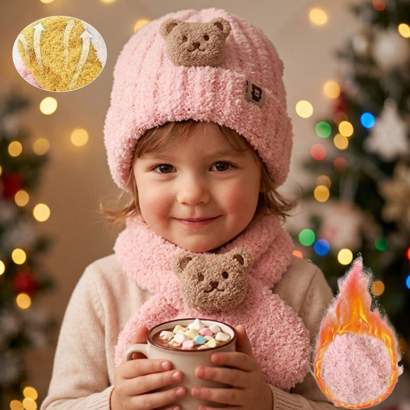 Winter Clothing For Kids - 1-10 шт. детский комплект шапка-шарф для