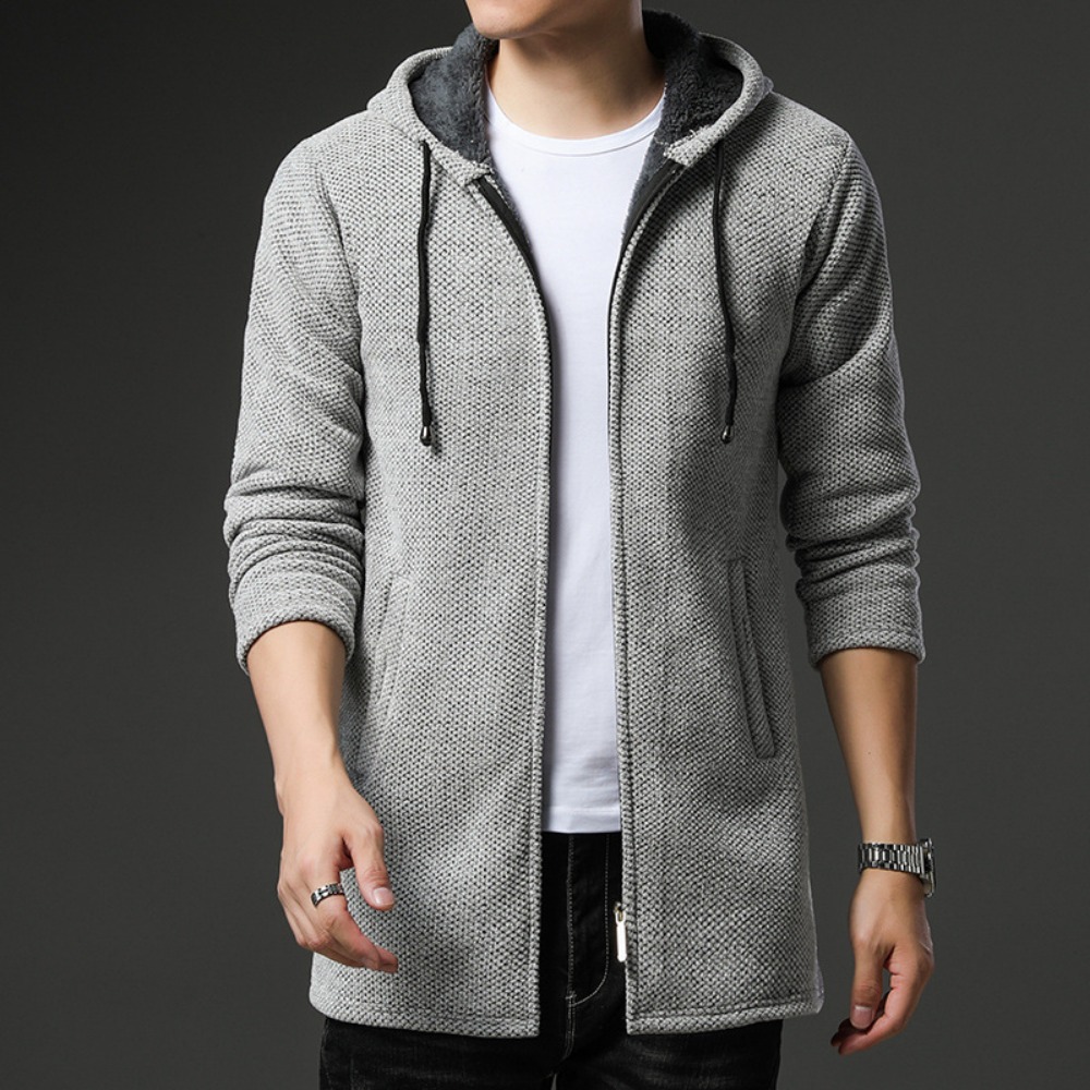 Новое поступление, вязаный сви – обзор и цена Fleece Hoodie Lined