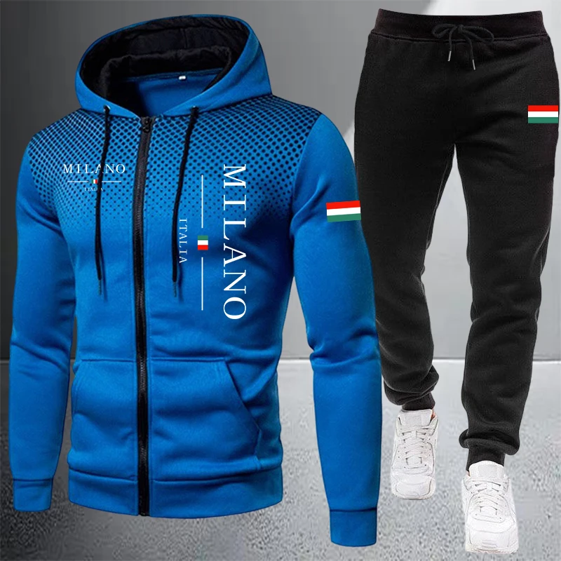 Мужской спортивный костюм-двой – обзор и цена Winter Clothing Matching