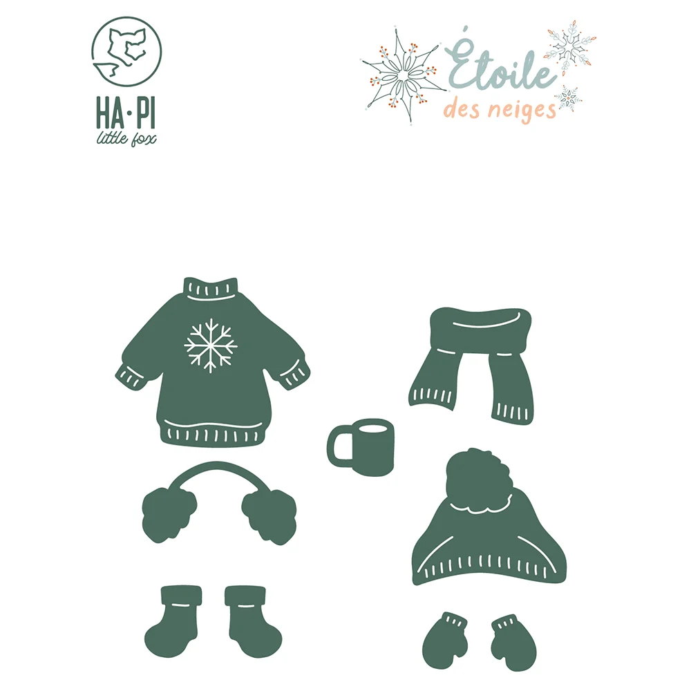 Зимние вырубные штампы Hapi, м – обзор и цена Winter Clothing Photo