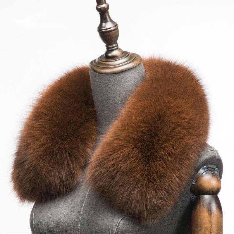 Зимний шарф из натурального ли – обзор и цена Winter Clothing Matching