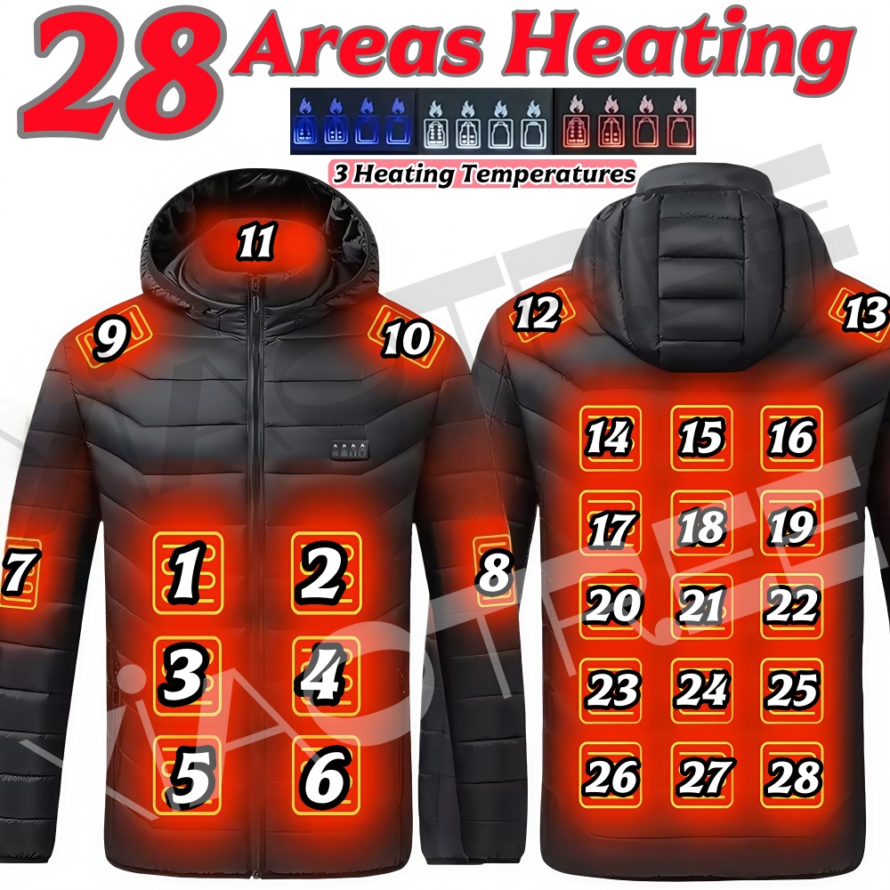 28-зонная мужская и женская ку – обзор и цена Winter Clothing Matching