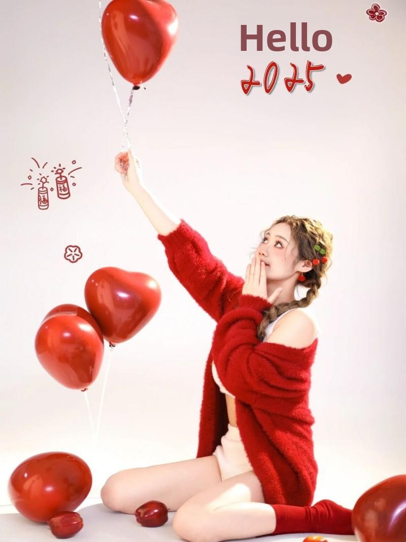 Новый осенне-зимний красный св – обзор и цена Winter Clothing Photo
