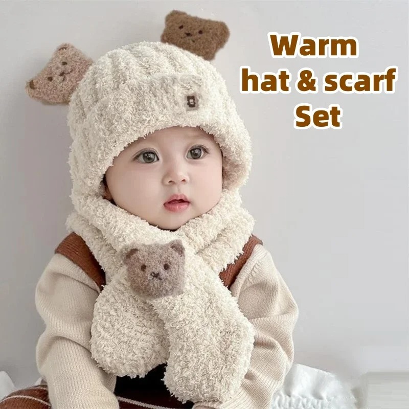 1-10 шт. детский комплект шапк – обзор и цена Winter Clothing For Kids